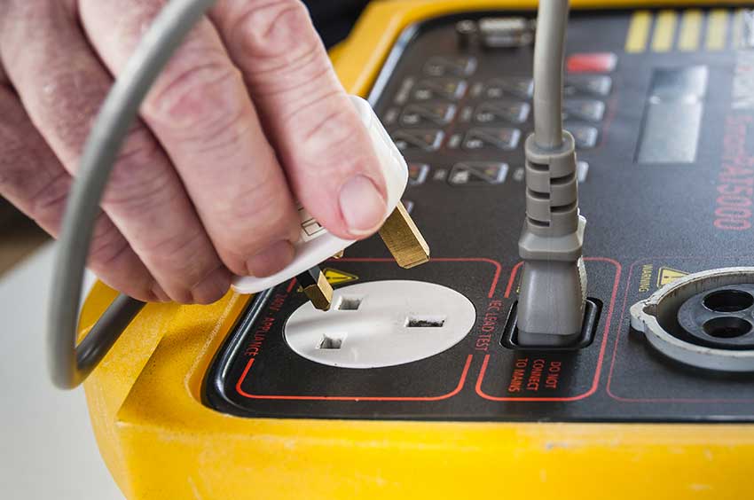 Pat testing for your safety.